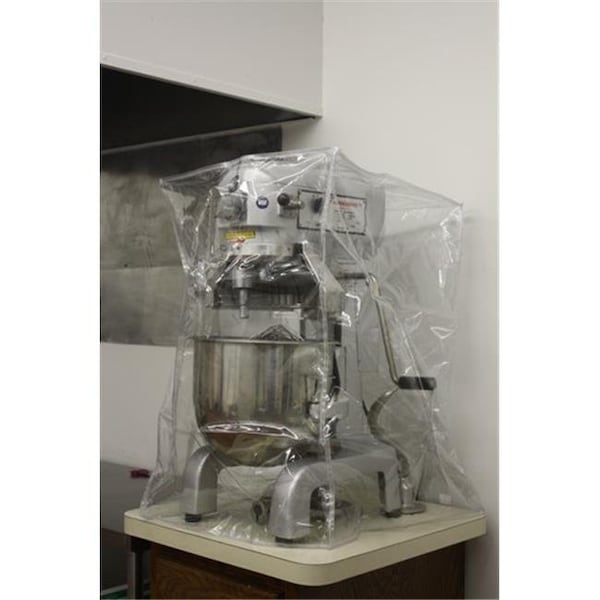 Prairie View Industries Prairie View MC60 60 Qt Clear Vinyl Mixer COVER, 54 x 41 x 29 in. MC60 - main